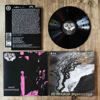 NERGAL Magie Cérémonielle / De Vermis Mysteriis LP BLACK , PRE-ORDER [VINYL 12